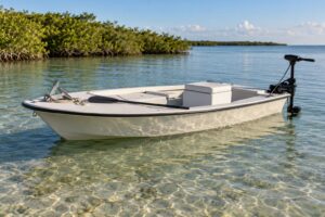 how to use a trolling motor in shallow water