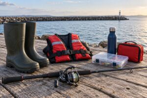 how to fish a jetty safely