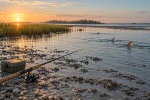 how to catch redfish in shallow water