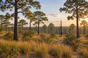 how to identify longleaf pine habitat