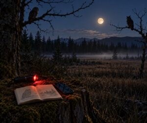 how to identify owls by their calls at night