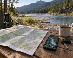 how to find free public access to a river