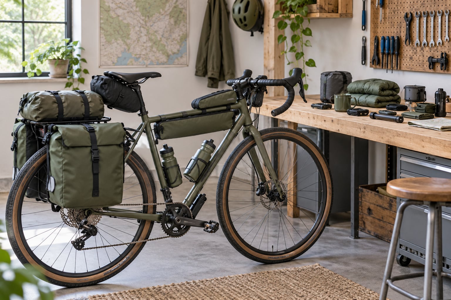 how to carry gear on a bike for a day ride