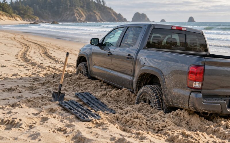 How to Get a Stuck Truck Out of Sand Safely (October 2026)
