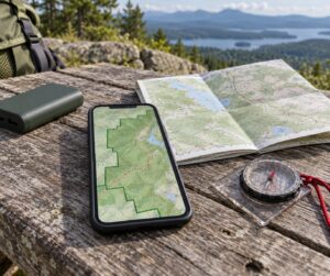 how to use onx style maps for public land