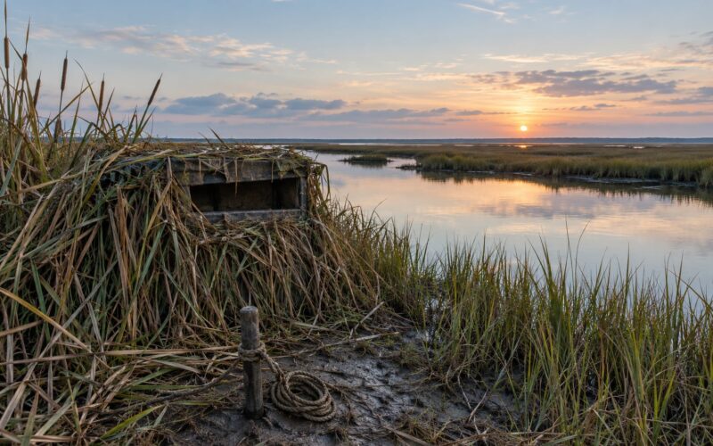 How to Use a Ground Blind in a Marsh Edge: Coastal Guide (2026)