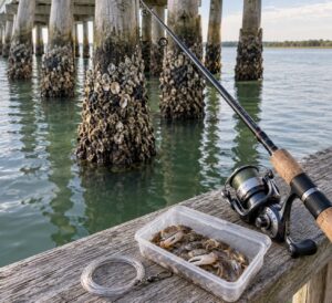 how to catch sheepshead around pilings