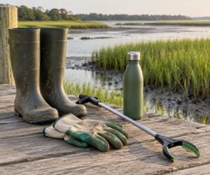 how to join a marsh cleanup