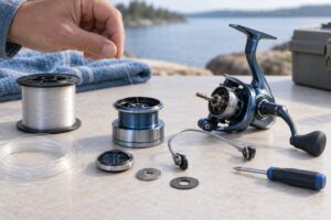 how to re spool a spinning reel