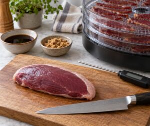 how to make duck jerky at home