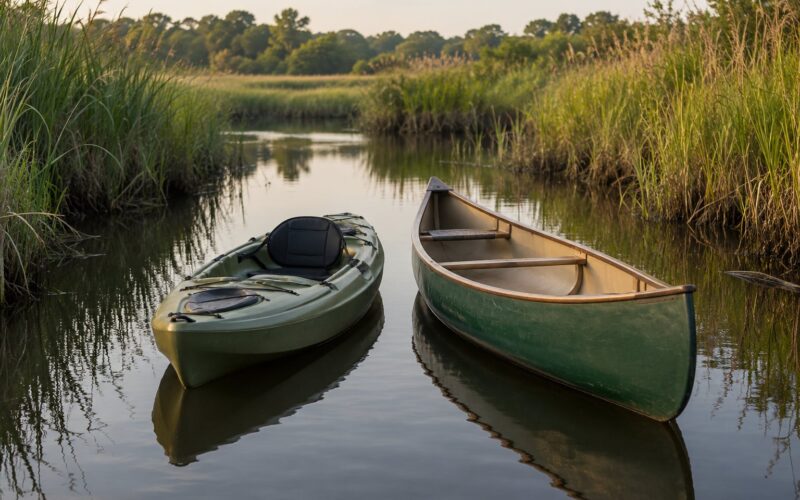 Kayak vs Canoe for Marsh Exploring: Which Is Best? (2026)