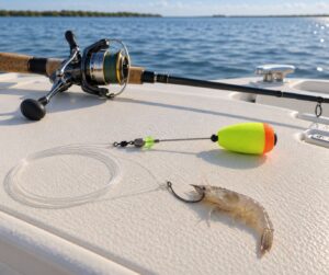 how to rig a popping cork for speckled trout