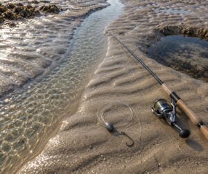 how to target flounder on a sand bottom