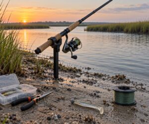 how to catch striped bass in brackish water