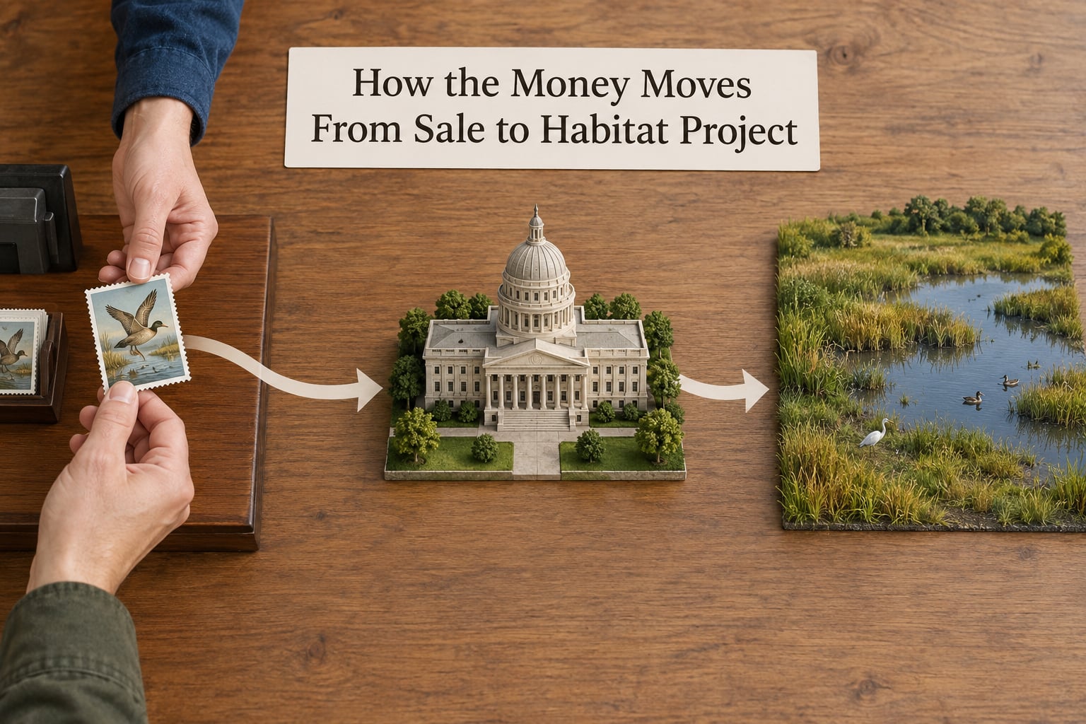 How the Money Moves From Sale to Habitat Project