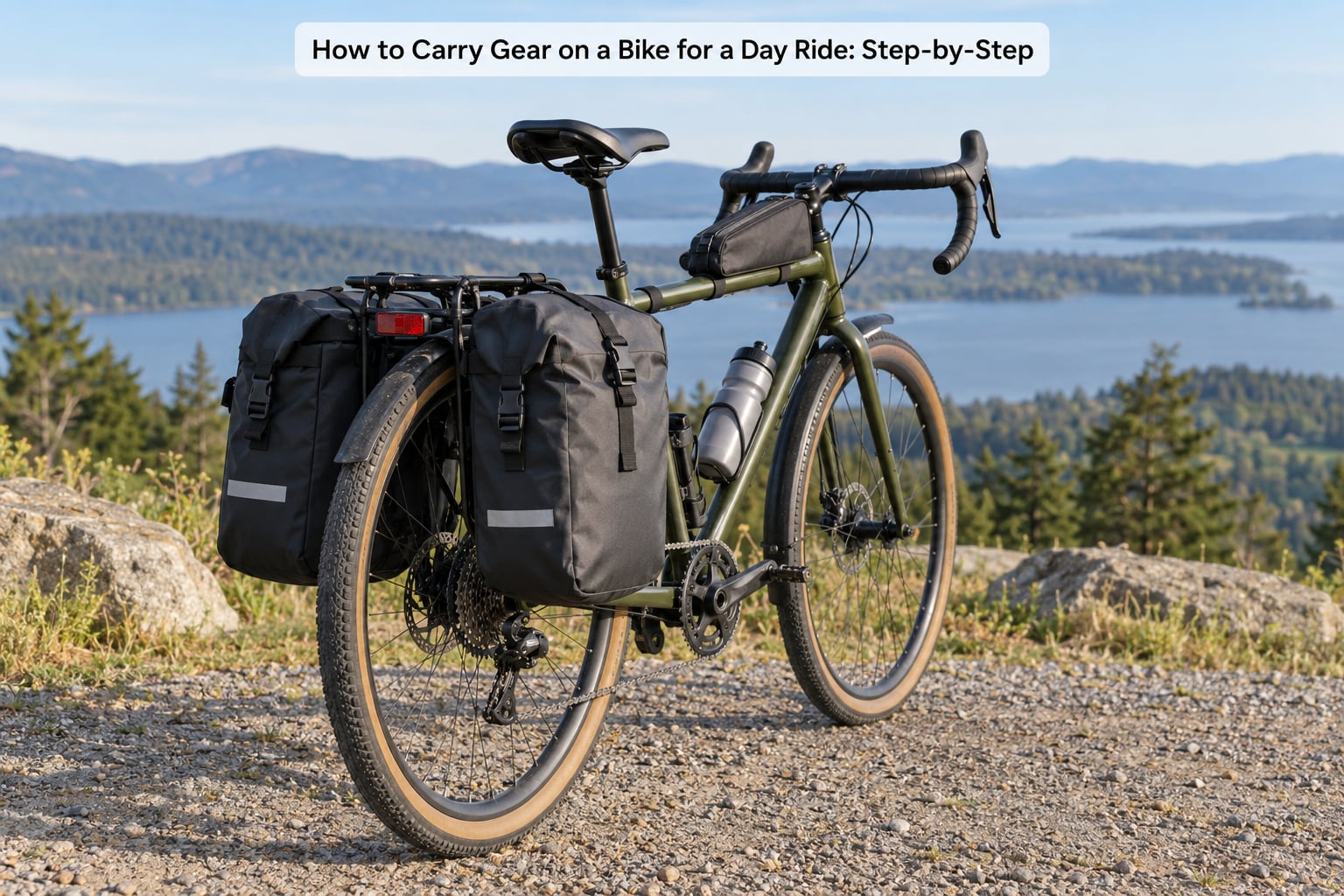How to Carry Gear on a Bike for a Day Ride: Step-by-Step