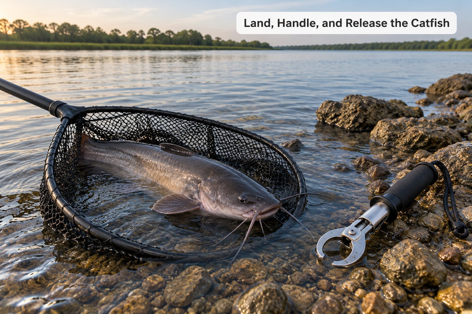 Land, Handle, and Release the Catfish