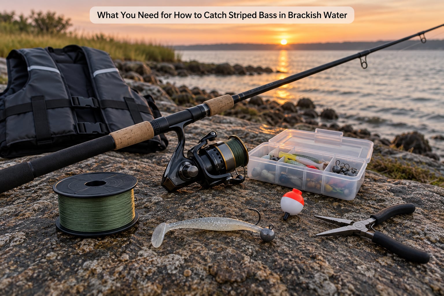 What You Need for How to Catch Striped Bass in Brackish Water