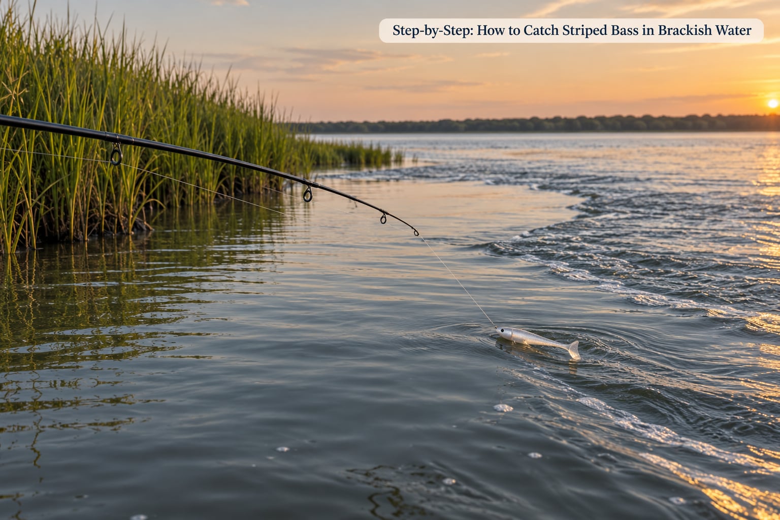 Step-by-Step: How to Catch Striped Bass in Brackish Water