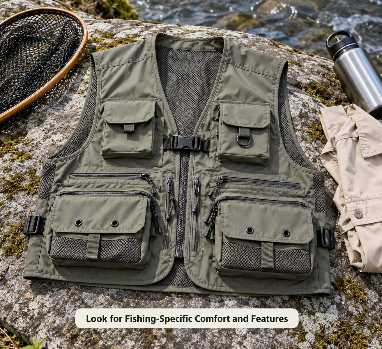 Look for Fishing-Specific Comfort and Features