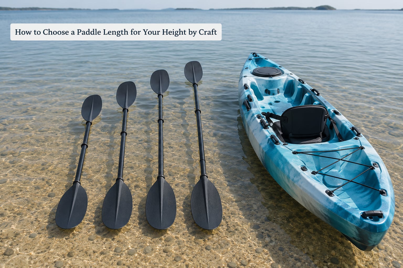 How to Choose a Paddle Length for Your Height by Craft