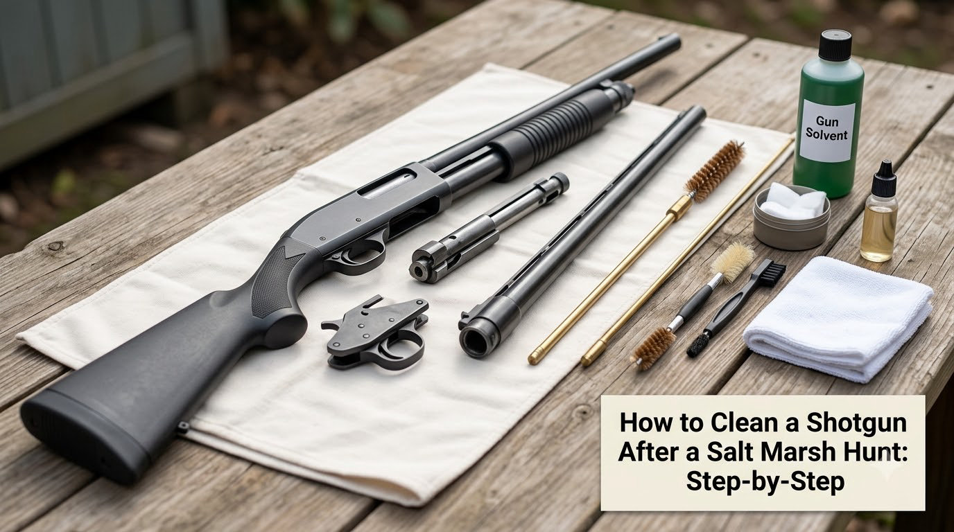 How to Clean a Shotgun After a Salt Marsh Hunt: Step-by-Step