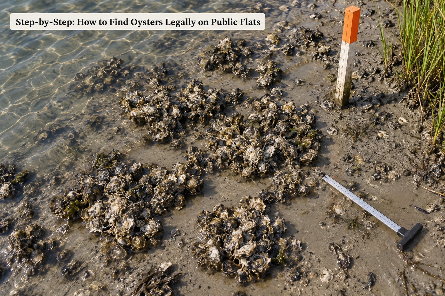 Step-by-Step: How to Find Oysters Legally on Public Flats