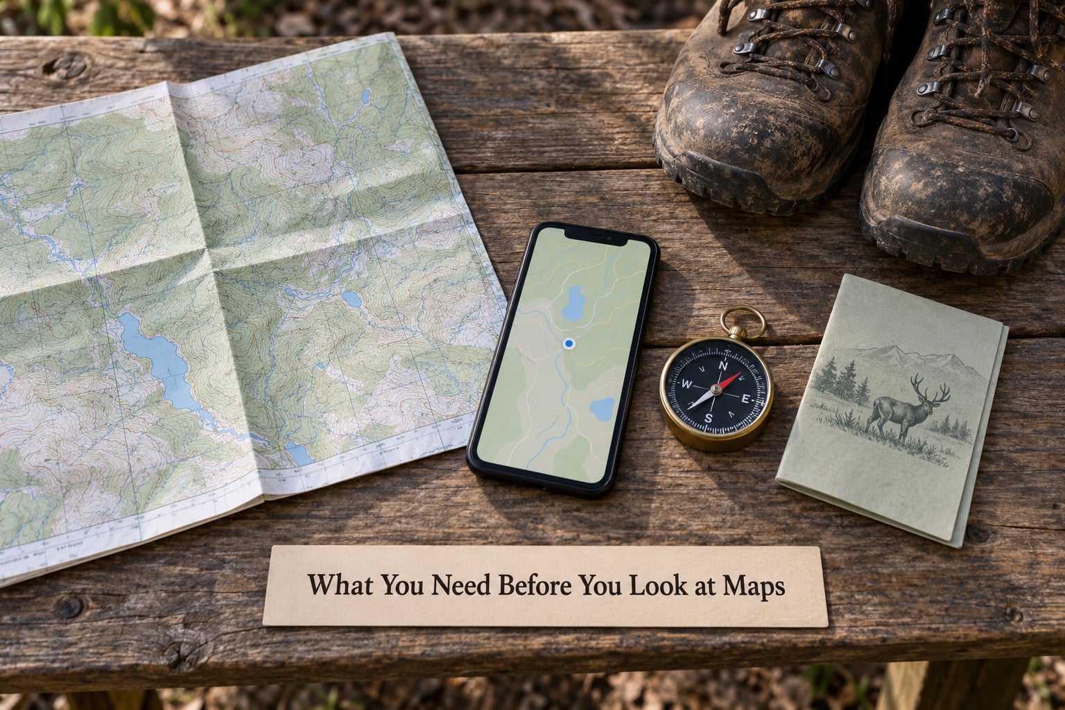 What You Need Before You Look at Maps