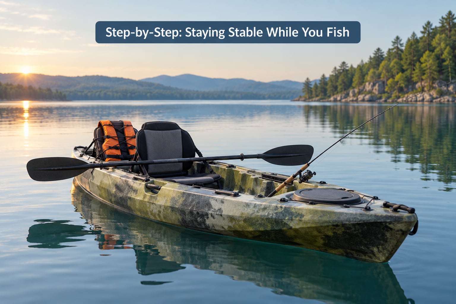 Step-by-Step: Staying Stable While You Fish