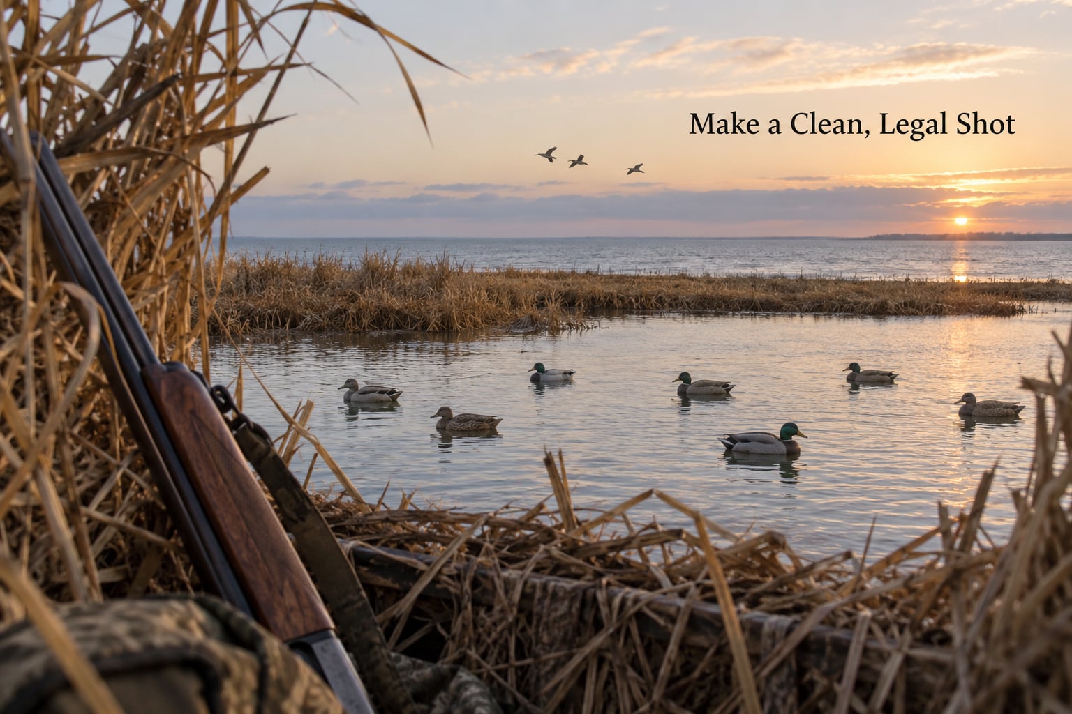 Make a Clean, Legal Shot