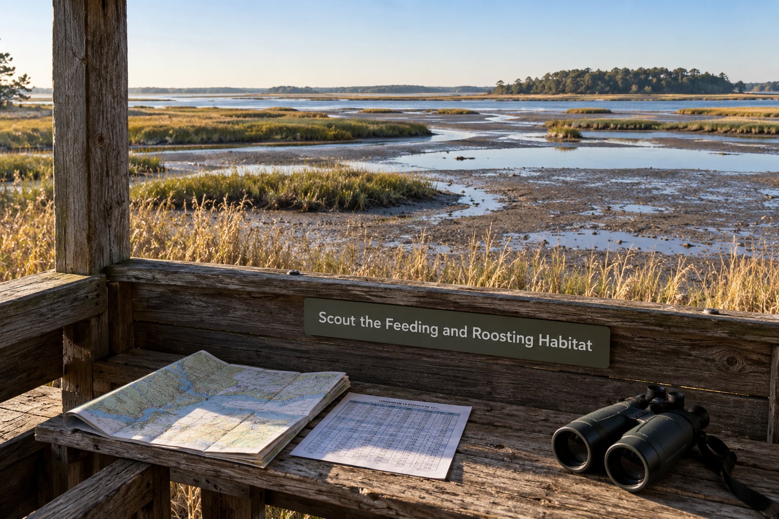 Scout the Feeding and Roosting Habitat