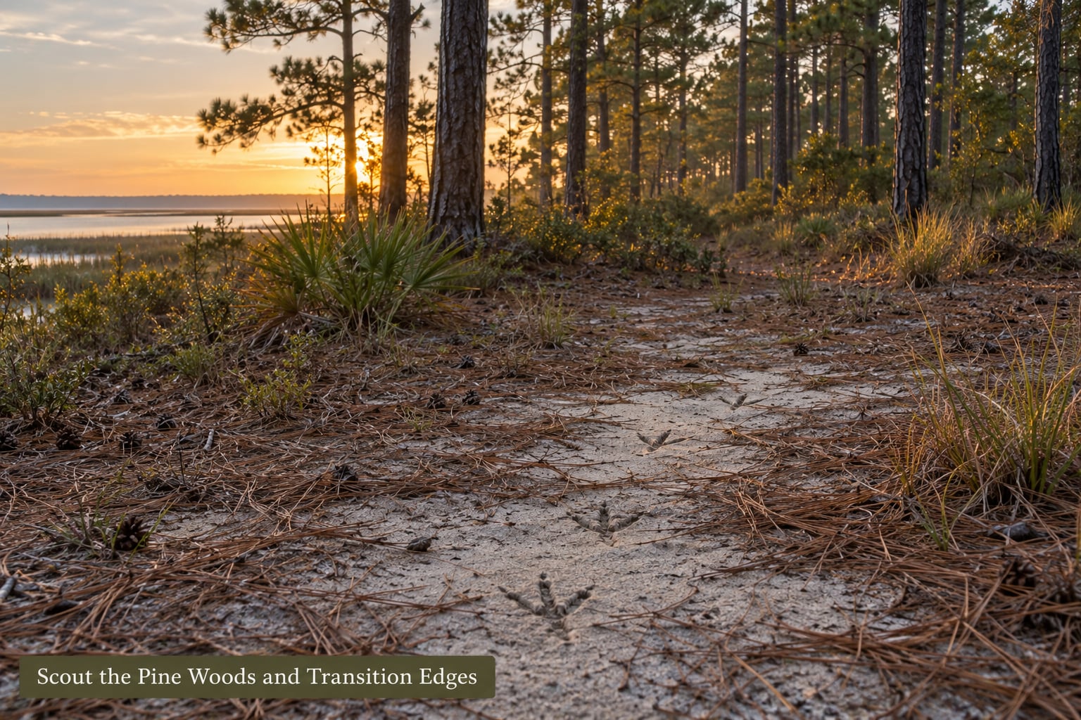 Scout the Pine Woods and Transition Edges