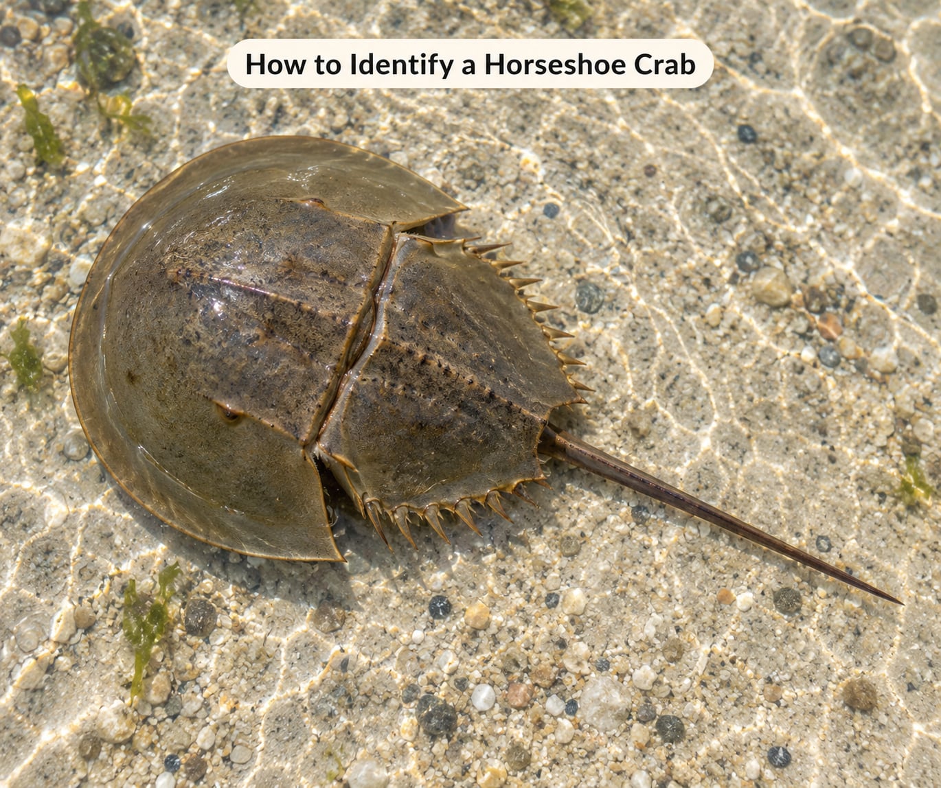 How to Identify a Horseshoe Crab