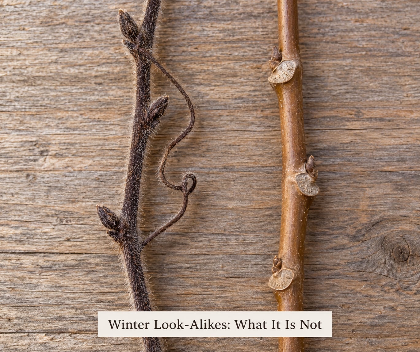 Winter Look-Alikes: What It Is Not