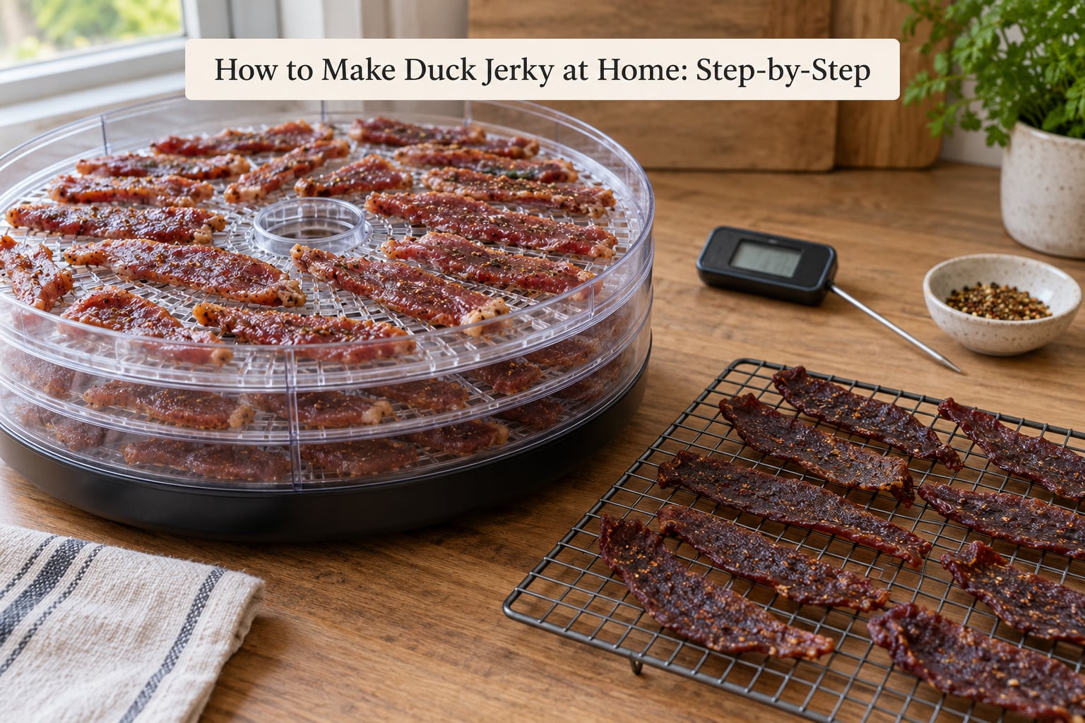 How to Make Duck Jerky at Home: Step-by-Step