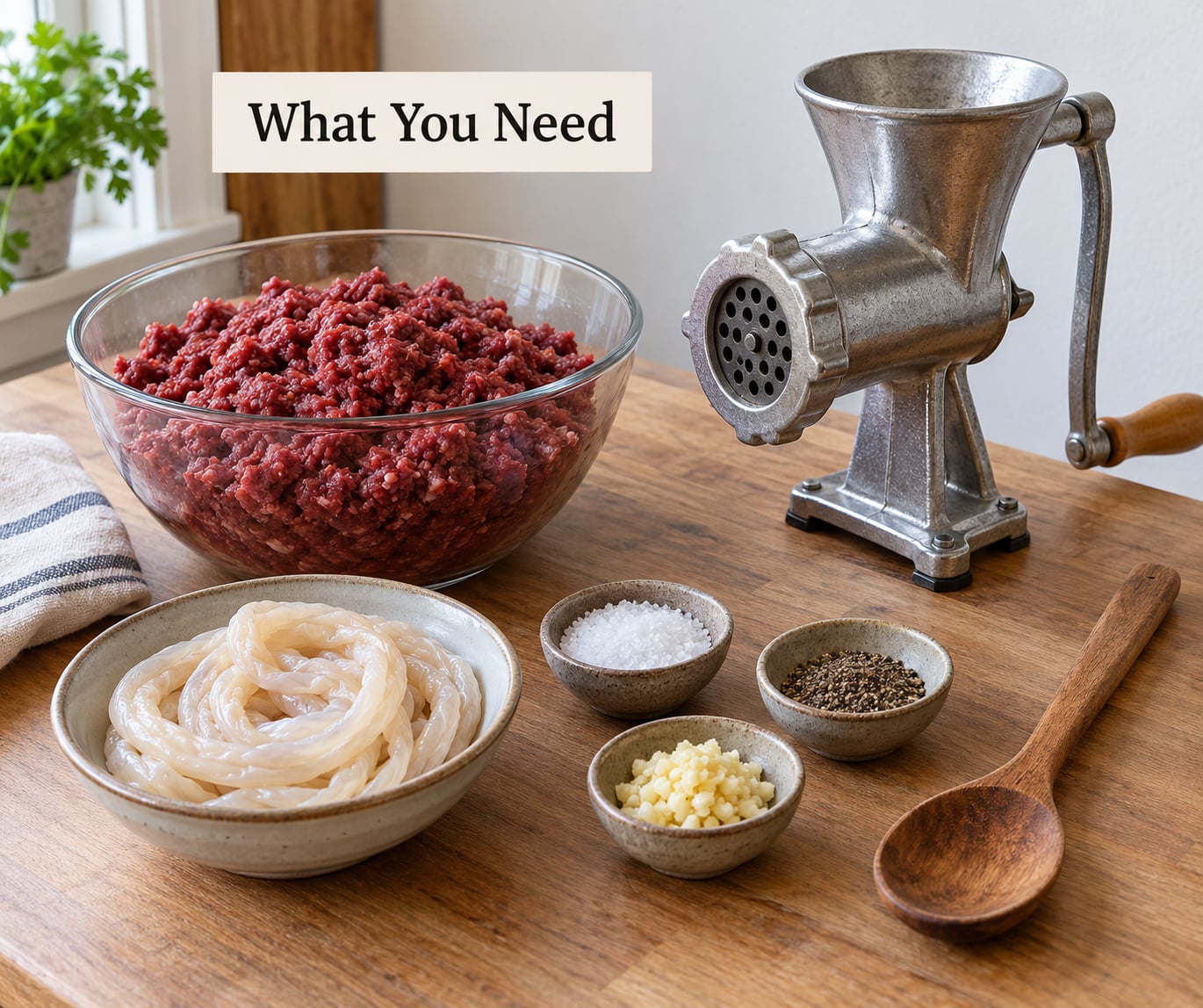 What You Need