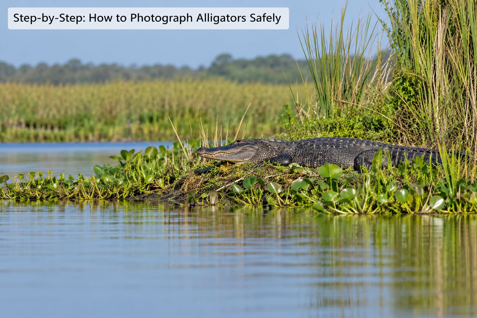 Step-by-Step: How to Photograph Alligators Safely