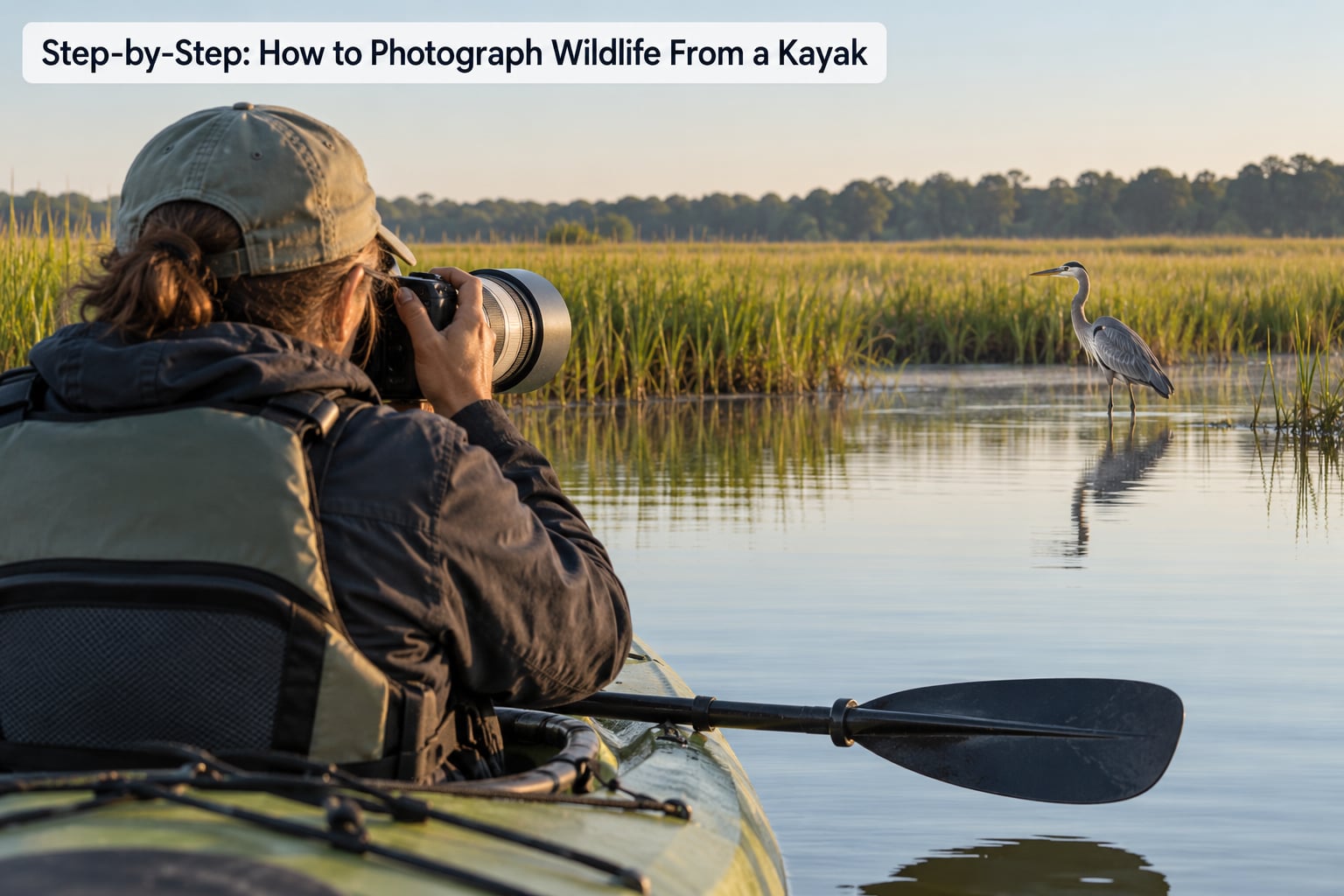 Step-by-Step: How to Photograph Wildlife From a Kayak