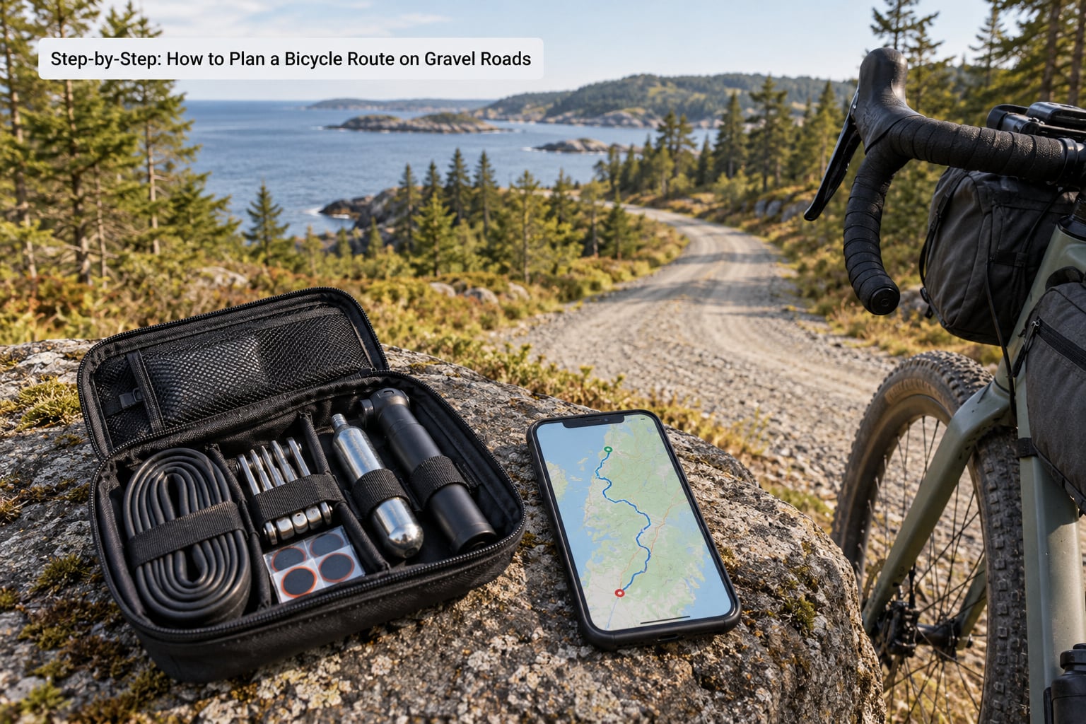 Step-by-Step: How to Plan a Bicycle Route on Gravel Roads
