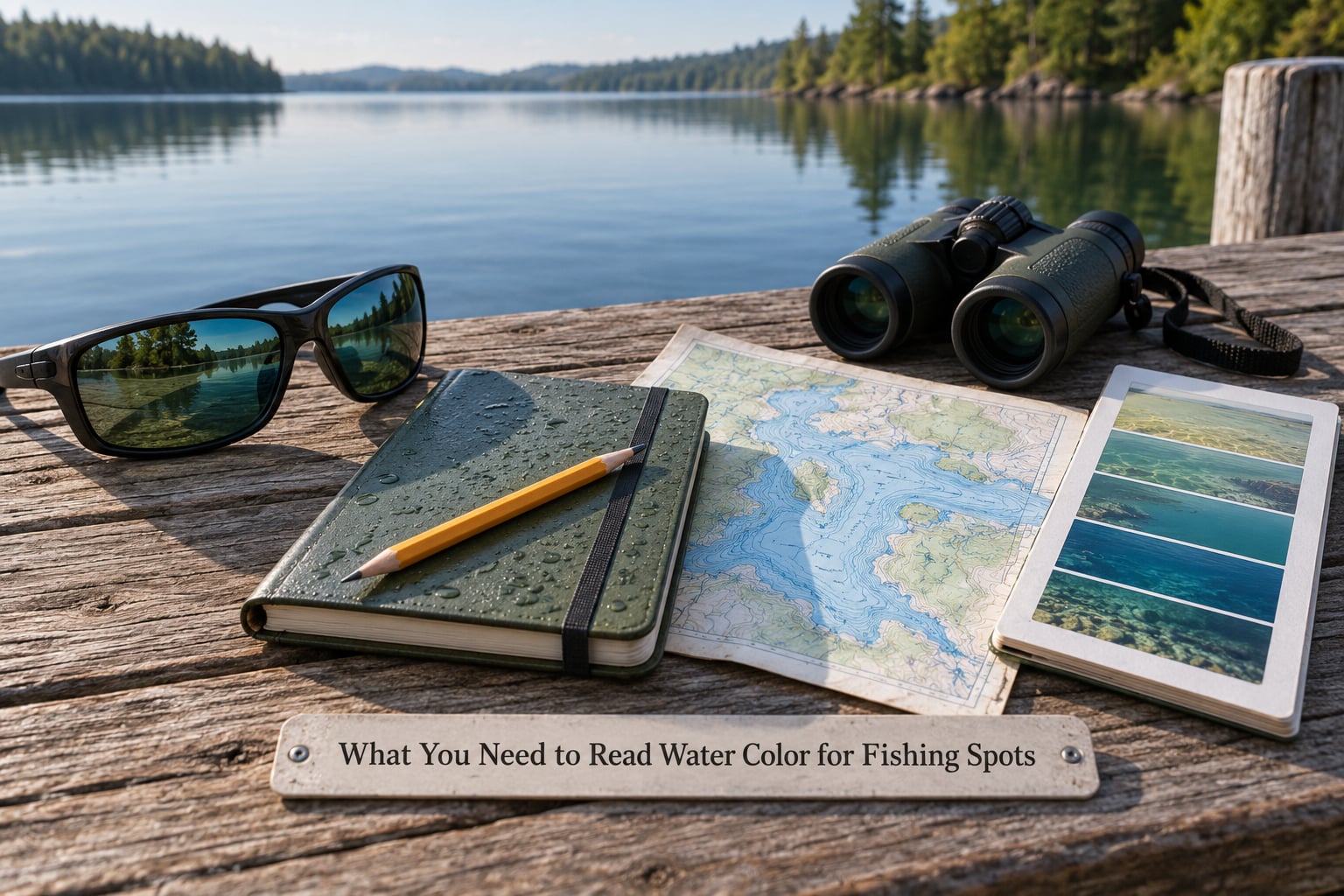 What You Need to Read Water Color for Fishing Spots
