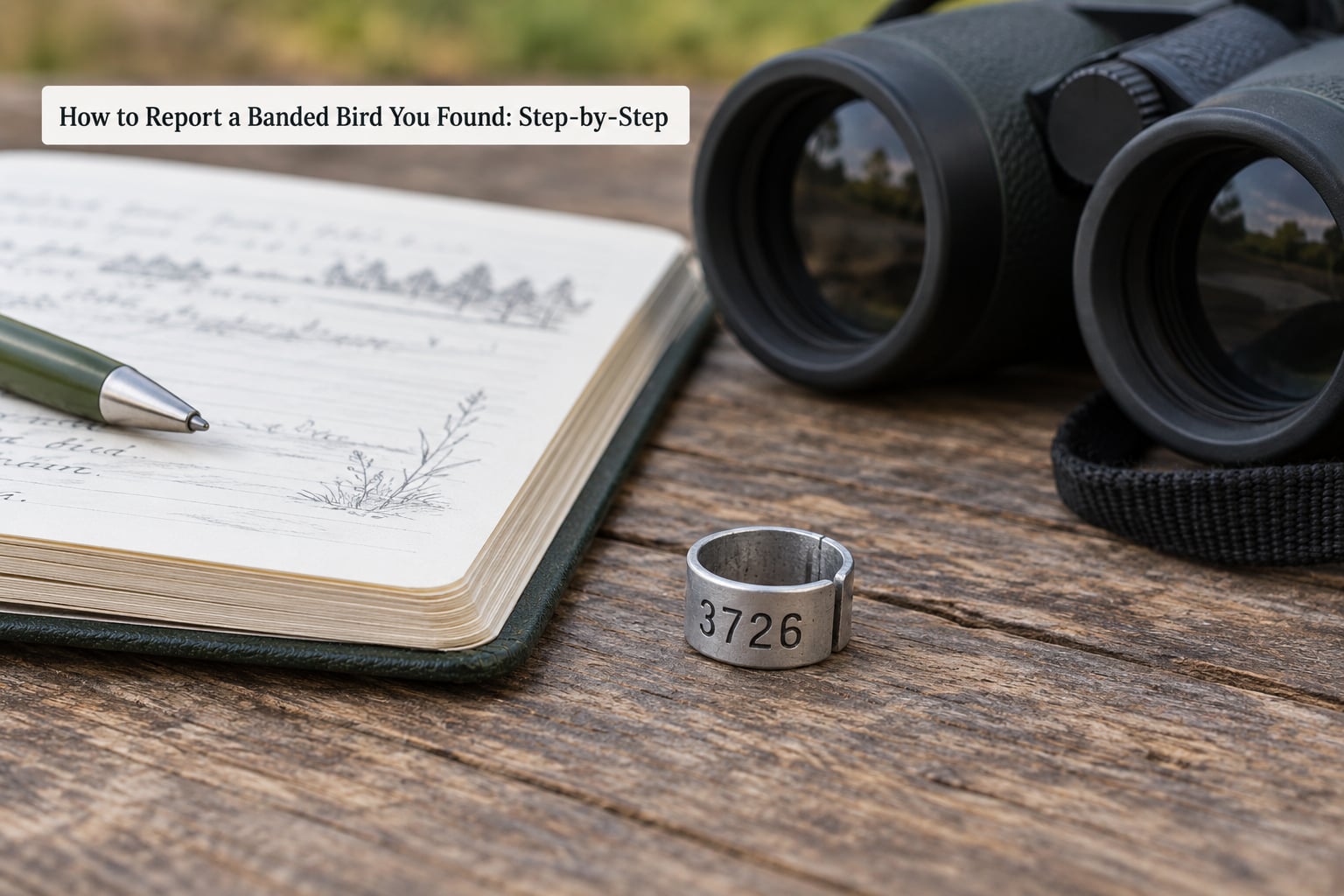 How to Report a Banded Bird You Found: Step-by-Step