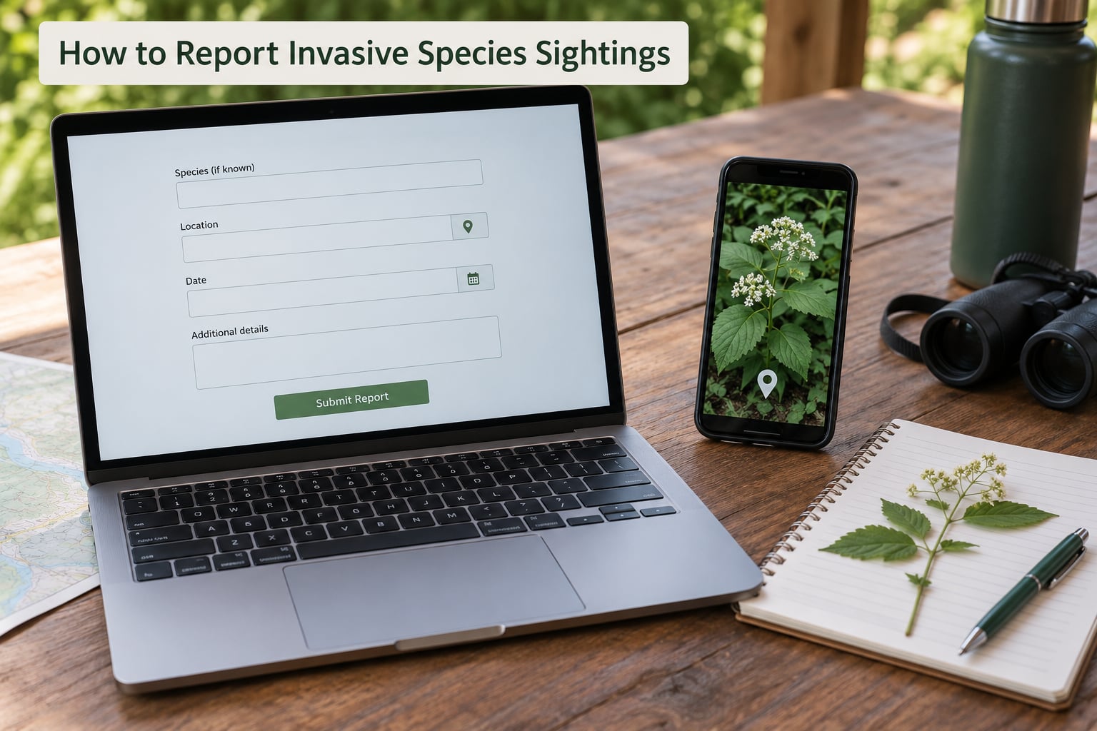 How to Report Invasive Species Sightings