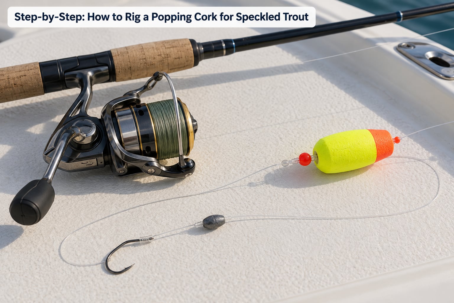 Step-by-Step: How to Rig a Popping Cork for Speckled Trout