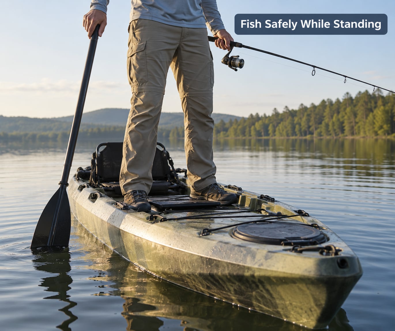 Fish Safely While Standing