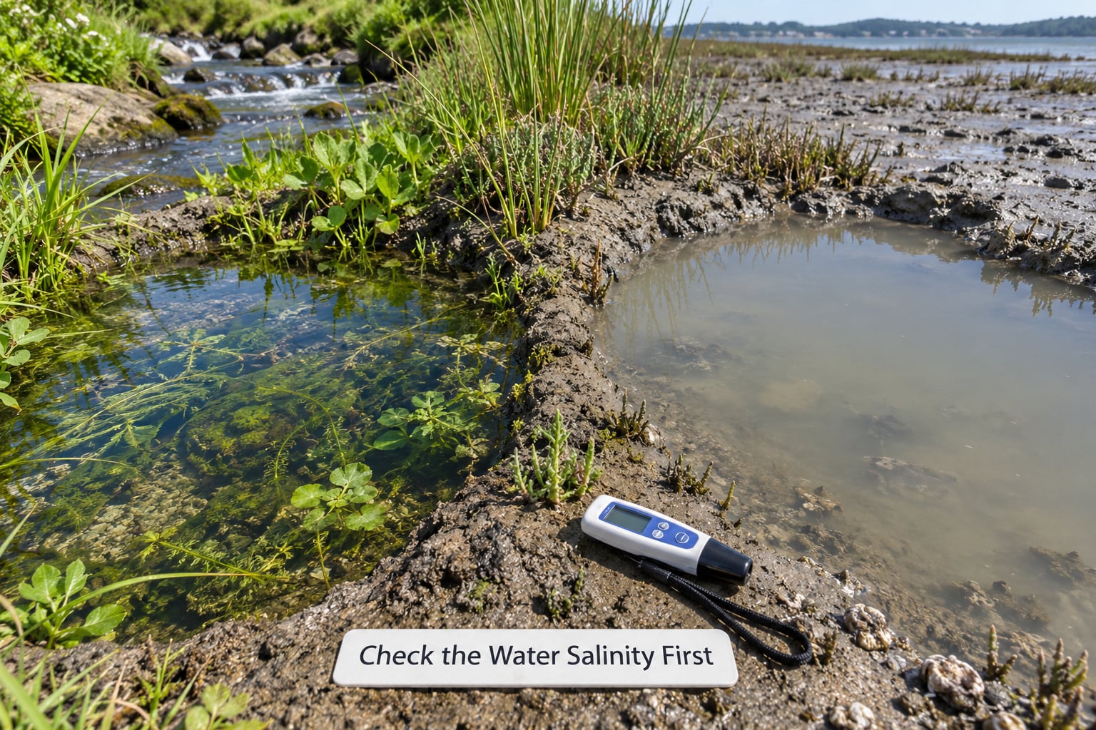 Check the Water Salinity First