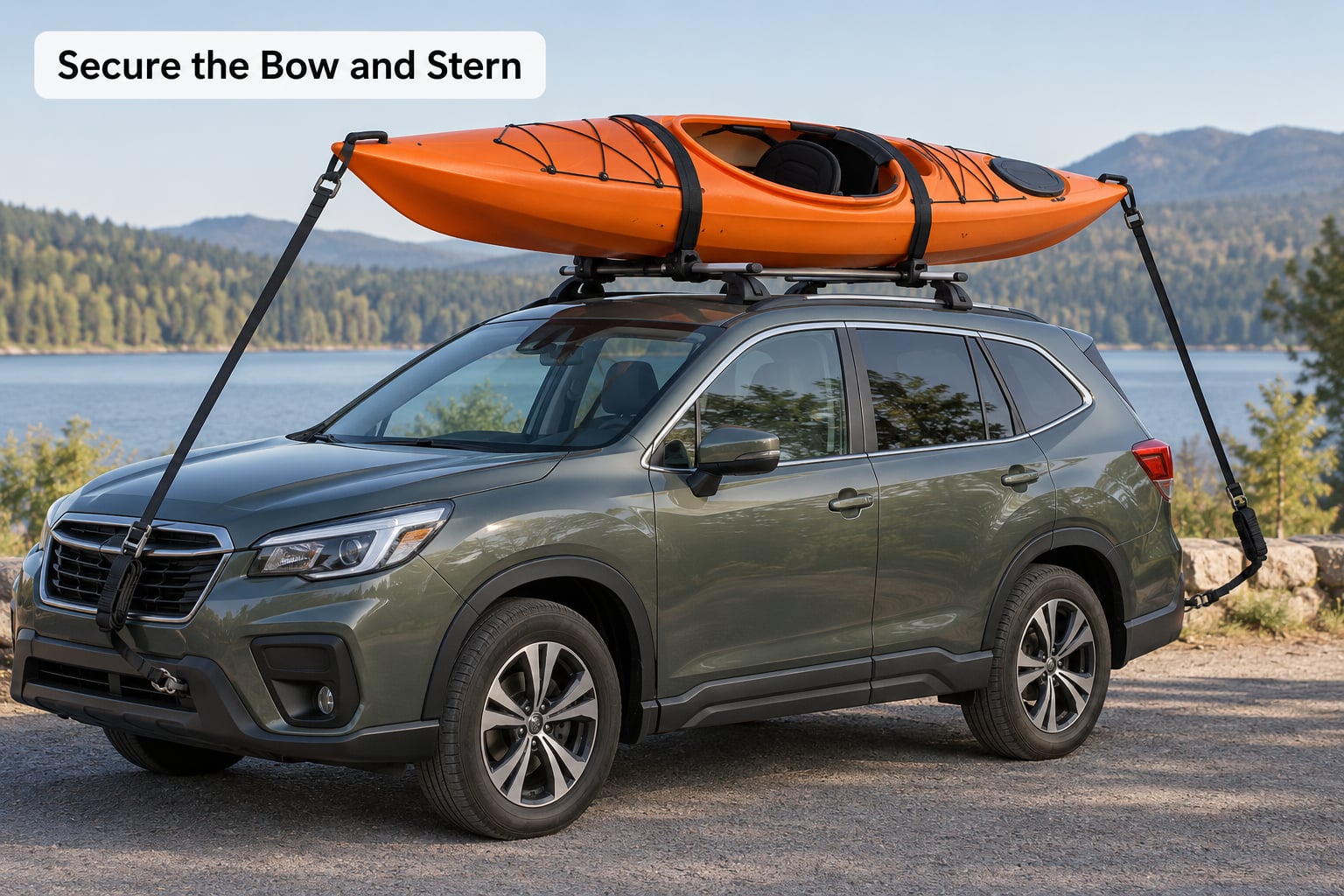 Secure the Bow and Stern