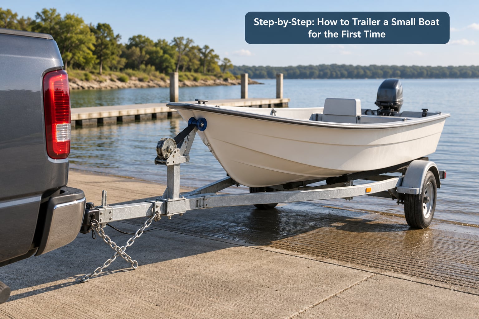 Step-by-Step: How to Trailer a Small Boat for the First Time