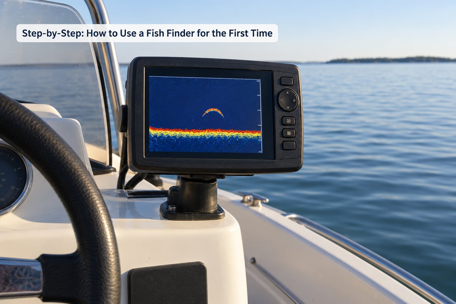 Step-by-Step: How to Use a Fish Finder for the First Time