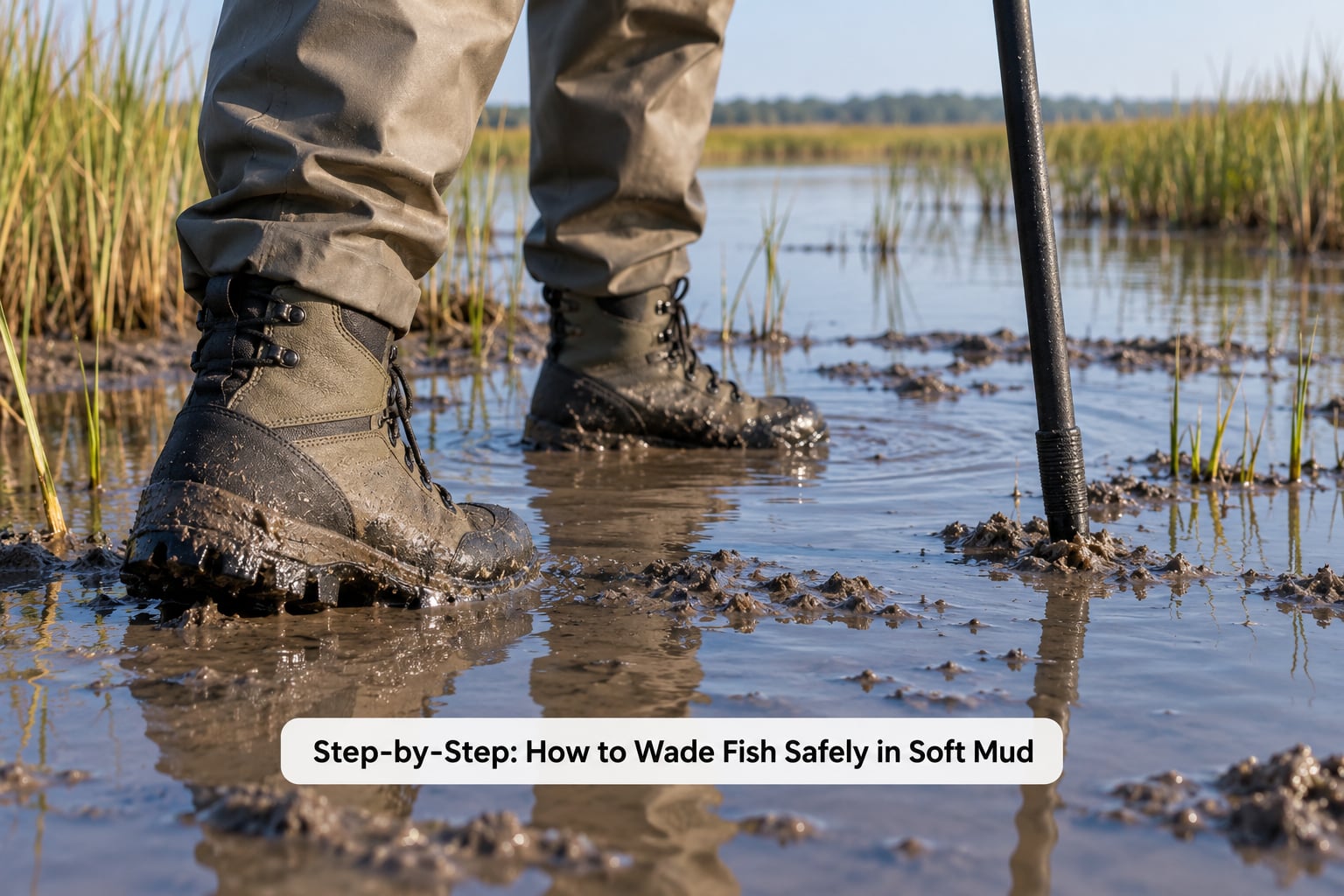 Step-by-Step: How to Wade Fish Safely in Soft Mud