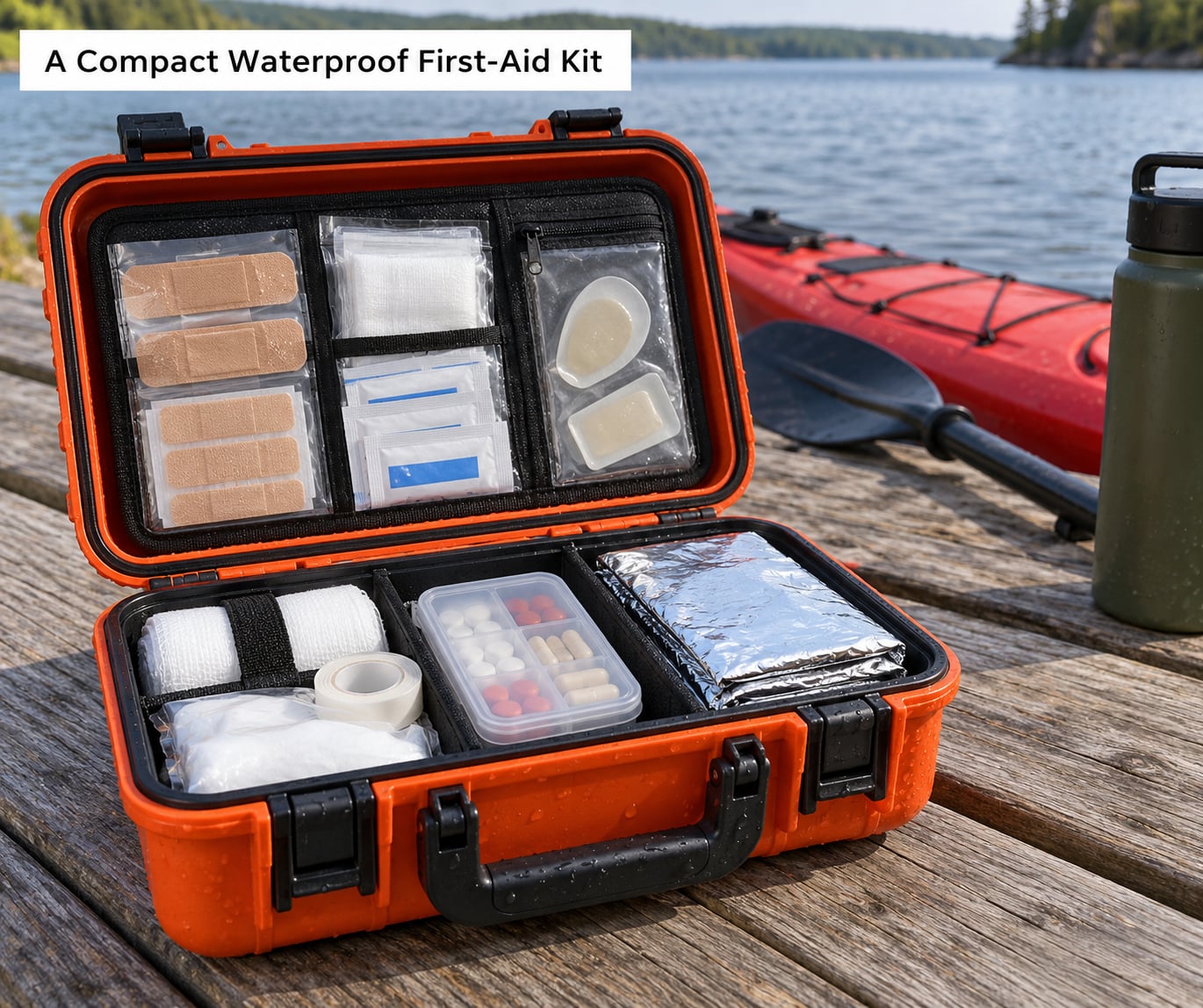 A Compact Waterproof First-Aid Kit